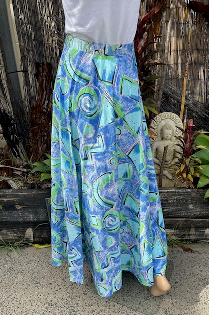 1970s Maxi Skirt  #B144