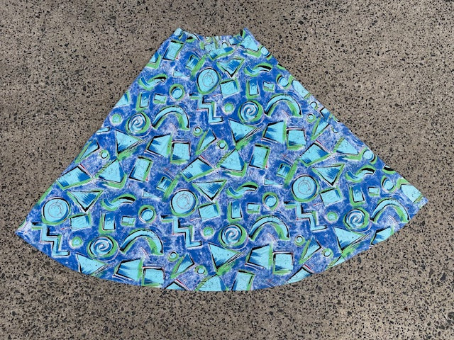 1970s Maxi Skirt  #B144