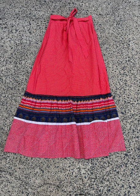 1970s Maxi Skirt  #B145