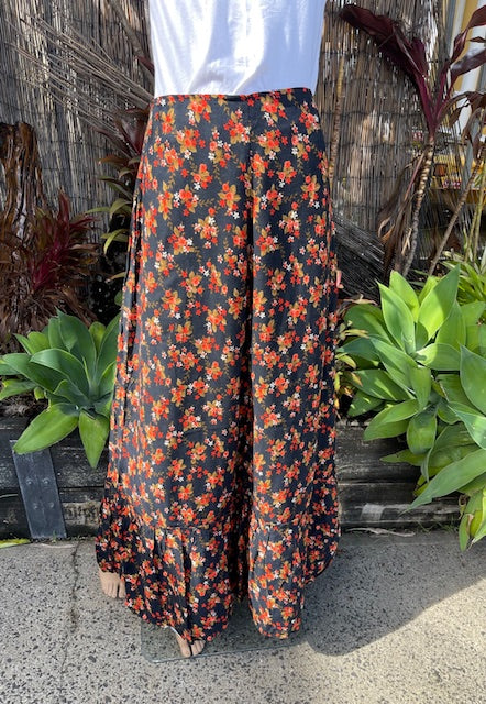 1970s Maxi Skirt  #B146
