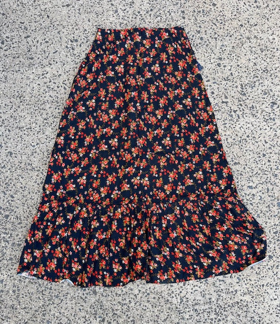 1970s Maxi Skirt  #B146