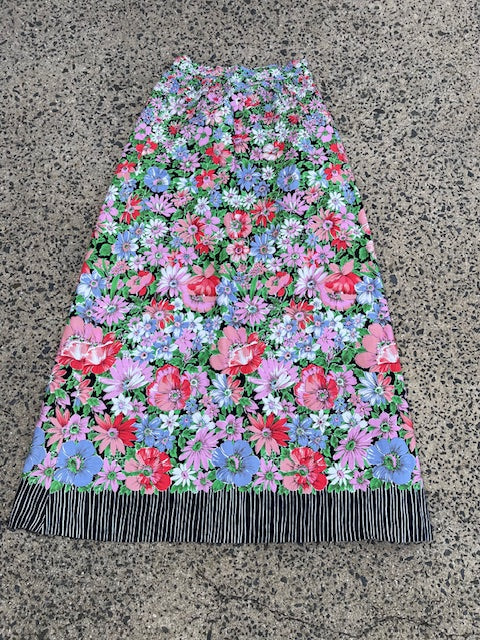 1970s Maxi Skirt  #B148