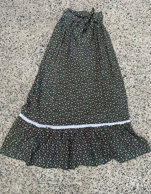 1970s Maxi Skirt  #B152