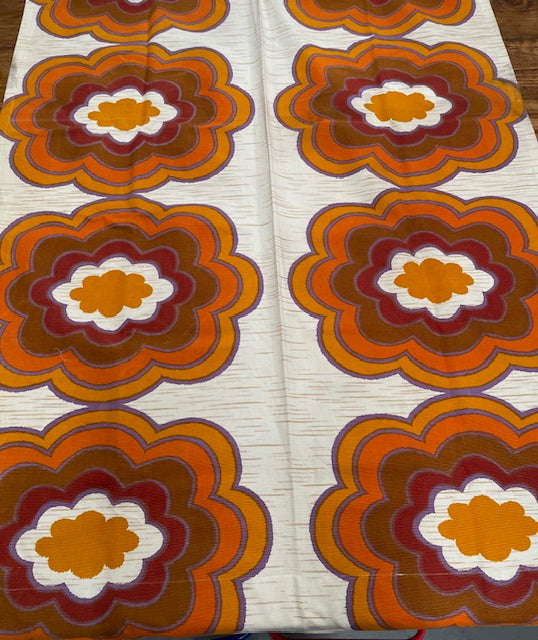 1970s  Curtain/ Fabric  #F539