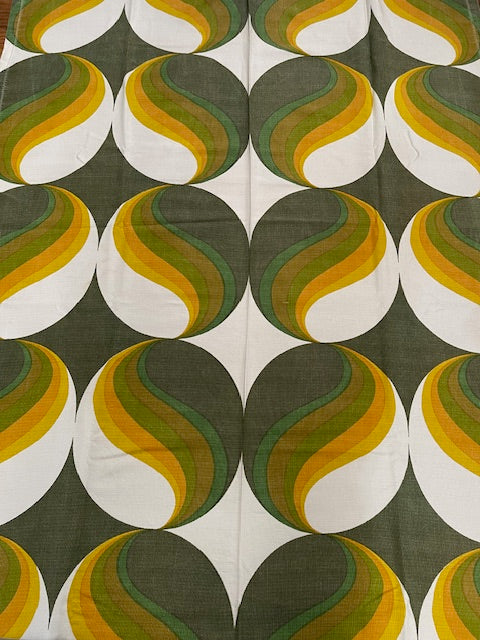 1970s  Curtain/ Fabric  #F541