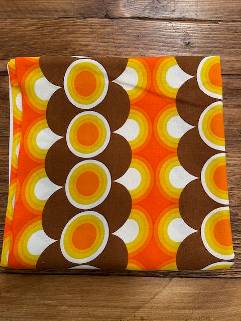 1970s  Curtain/ Fabric  #F546