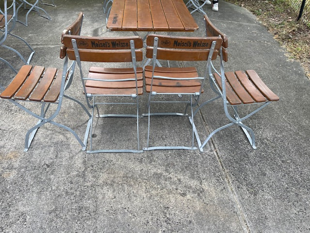 European  Foldable Bistro Setting  #6333