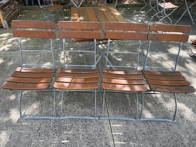 European  Foldable Bistro Setting  #6334