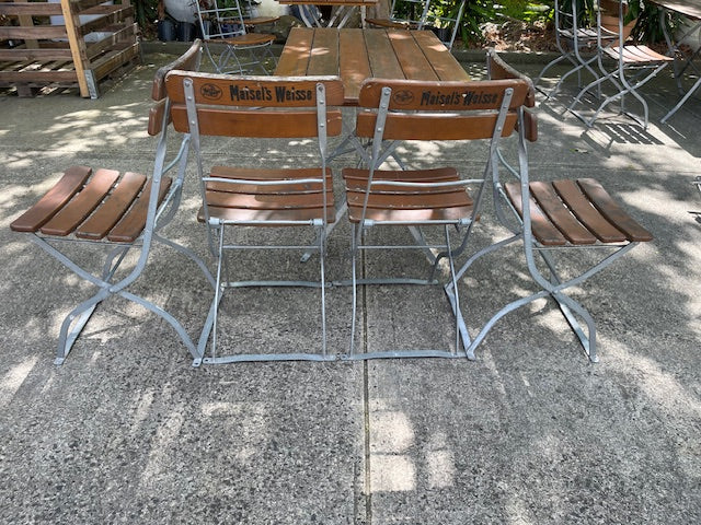European  Foldable Bistro Setting  #6334