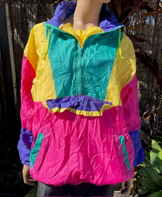 Vintage  Anorak Track Top  #B171
