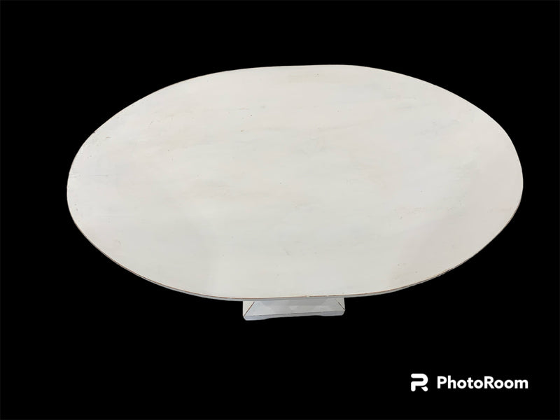 Vintage White Wooden Table #4981