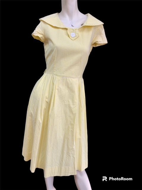 1950s Dress #R44  FREE  AUS POSTAGE