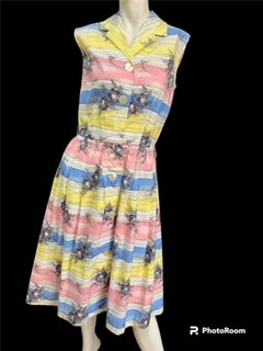 1950s Dress #R46  FREE  AUS POSTAGE