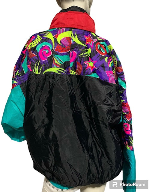 Secondhand/ Vintage Ski Windbreaker  Jacket  #W29   Includes AUS Postage