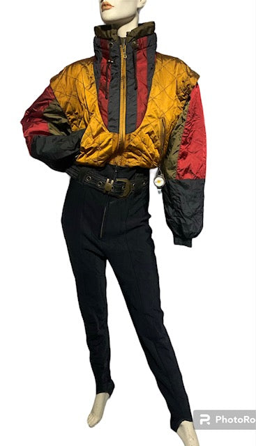 Vintage Ski  Suit #W39  Includes AUS Postage