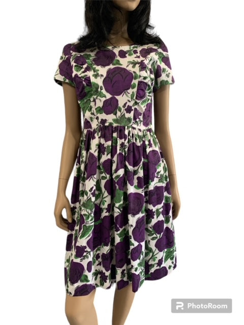 1950s Vintage Cotton Dress #R11  Includes   AUS POSTAGE