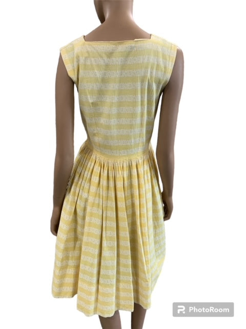 1950s Vintage Cotton Dress #R14  Includes   AUS POSTAGE