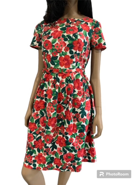 1950s Vintage Cotton Dress #R15  Includes   AUS POSTAGE
