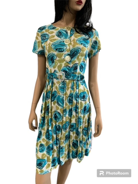 1950s Vintage  Dress #R20  Includes   AUS POSTAGE