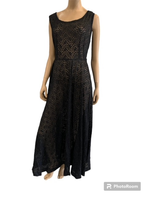 1940s Lace Maxi Vintage  Dress #R40  Includes  AUS POSTAGE