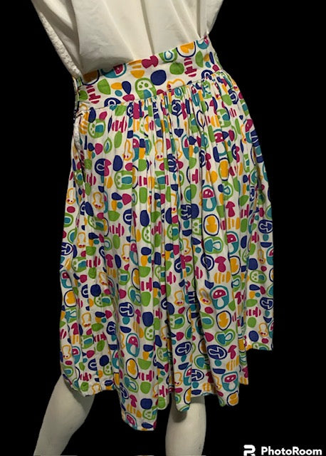 1950s Vintage Skirt  #R49 Includes  AUS POSTAGE