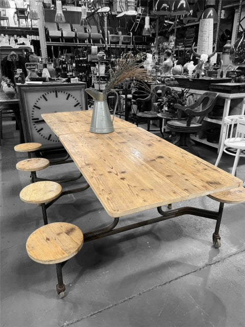 Vintage European Foldable Military Canteen Table. #6716