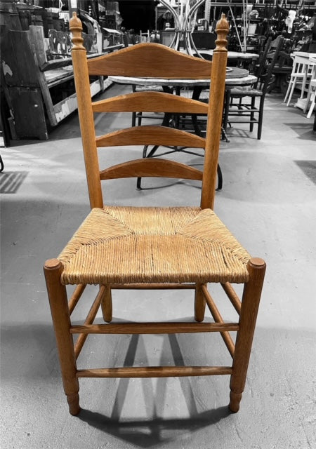 Vintage Blond Ladder Back Chair #6759  Byron