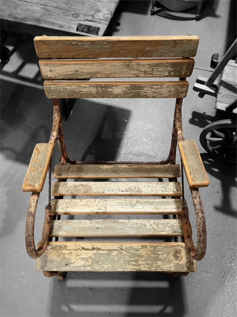 Rustic  European Garden Chair  #6734