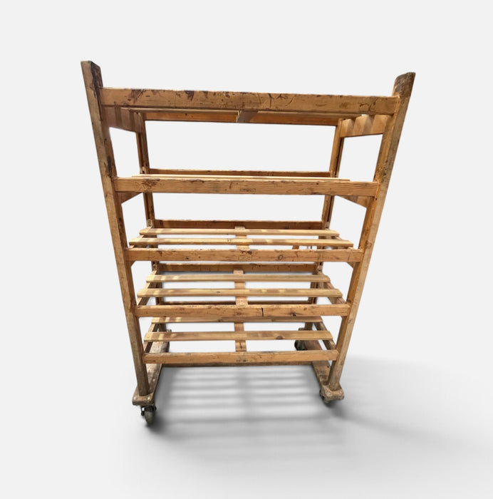 Vintage Industrial  Wooden Shoe Makers  Rack #7397