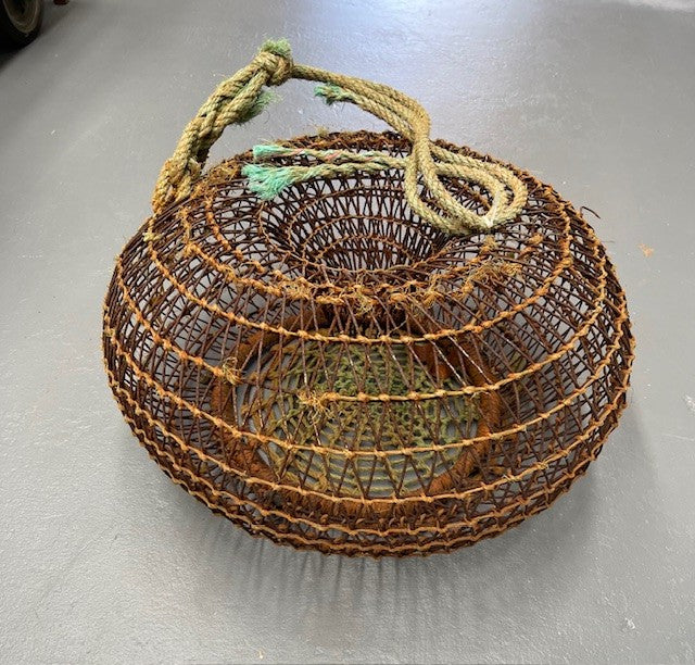 Vintage  Rustic Lobster/ Crab  Pot  #6224  Byron