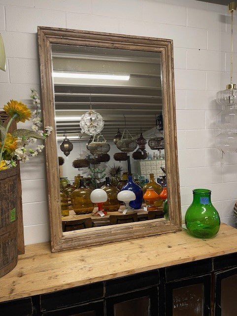 Vintage European   Wooden    Mirror  #6012 Byron