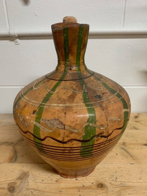 Vintage Hungarian  Glazed Ceramic  Jug  #5192  Byron