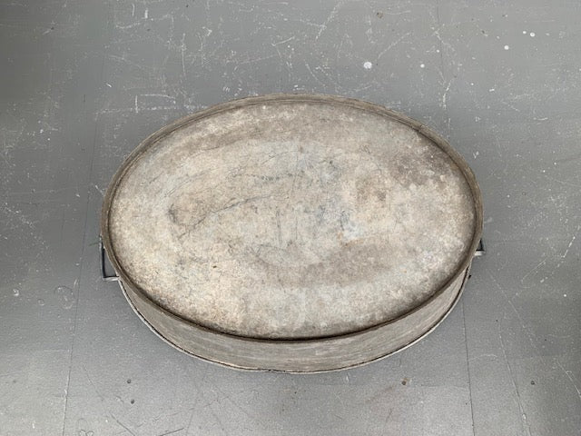 Vintage  European Galvanized Wash Tub #5547  Byron