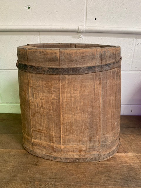 Vintage  European Wooden Churn #5536   Byron