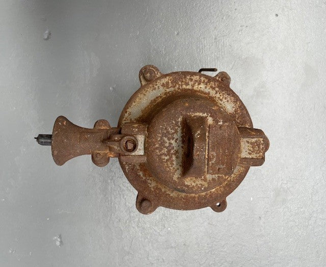 Vintage Industrial CZECH Rustic Bunker   Light  #6221    Byron