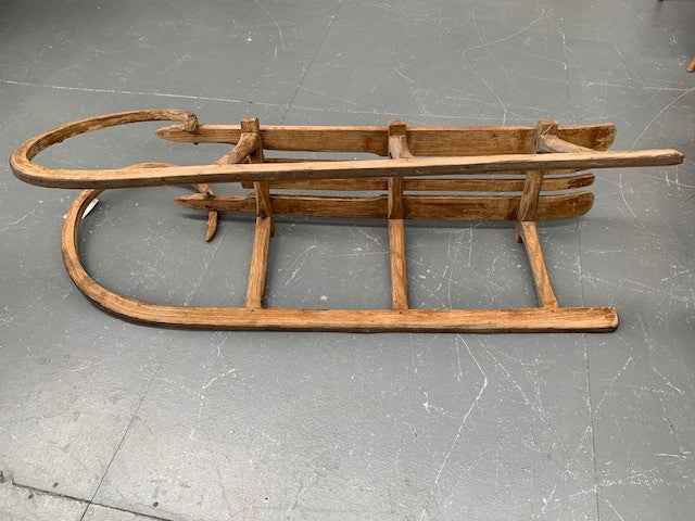 Vintage  European Snow Sled   #5221  Byron