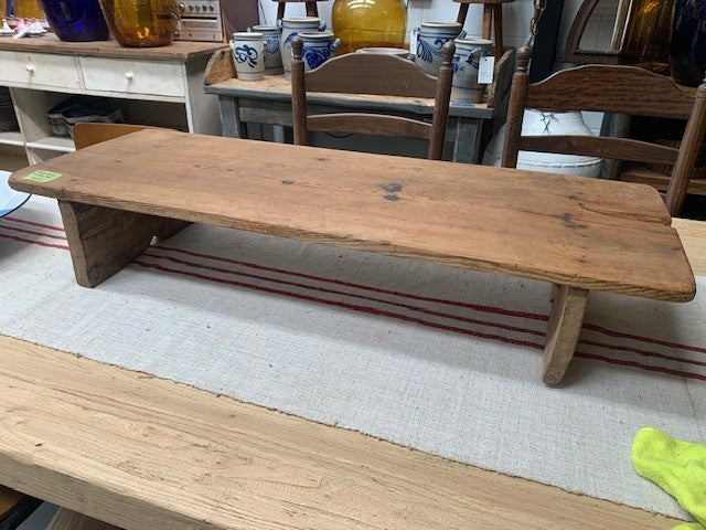 Vintage Wooden Breadboard Serving Table #5183   Byron