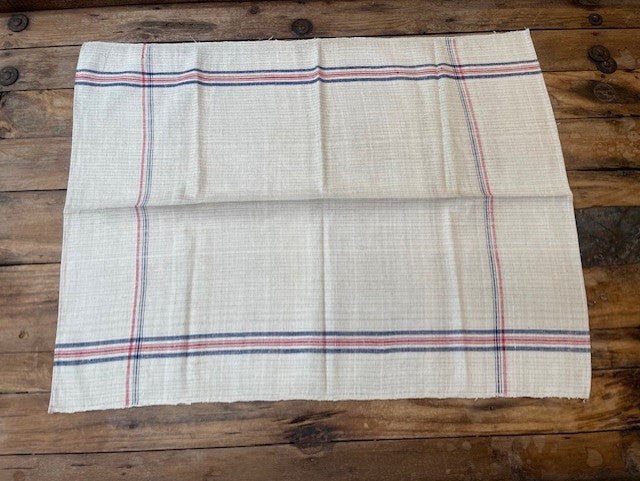 Vintage European Linen Tea Towel  #6515 Byron