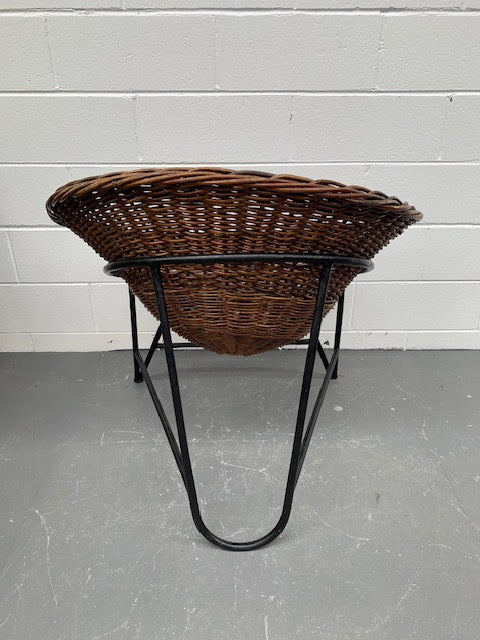 Vintage Mid Century  Basket Chairs #5561  Byron
