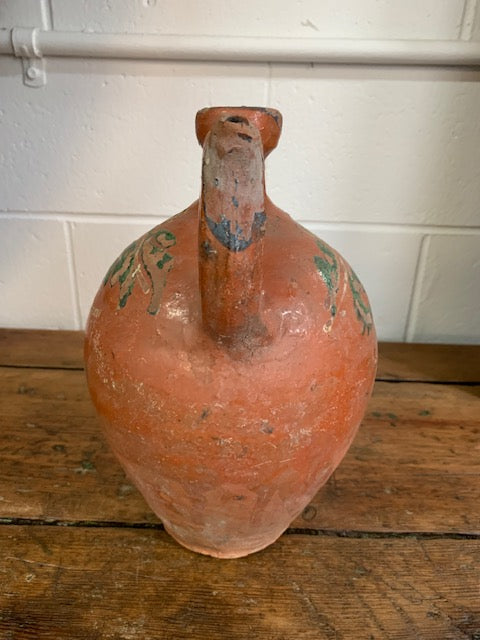 Vintage Hungarian  Terracotta Jug #5574  Byron