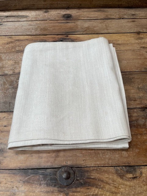 1940s  Linen/Hemp Sheet    #6504  (Read Information About This Item) Byron