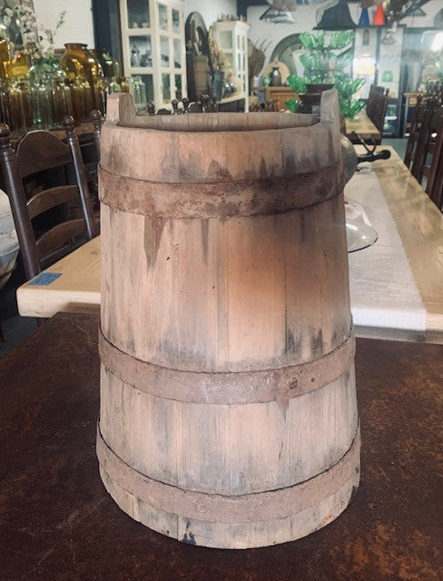 Vintage  European Wooden Churn #4845  Byron