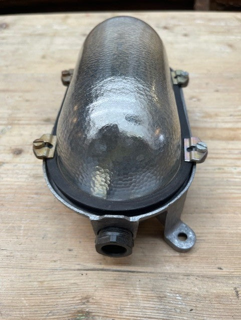 Vintage Czech Bunker Wall  Light  #5975  Byron