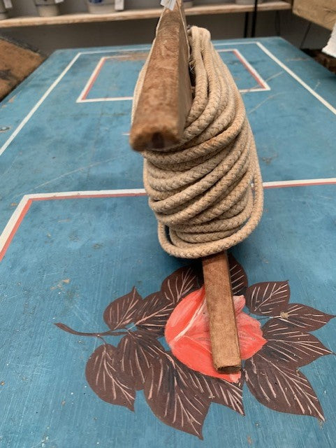 Vintage Clothes Line Rope  #5429  Byron