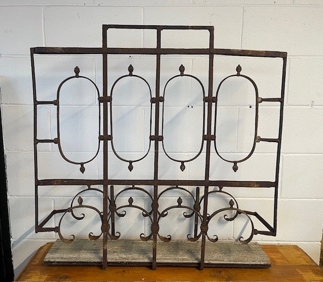 Vintage Wrought Iron Wall / Balcony Planter #6426 Byron