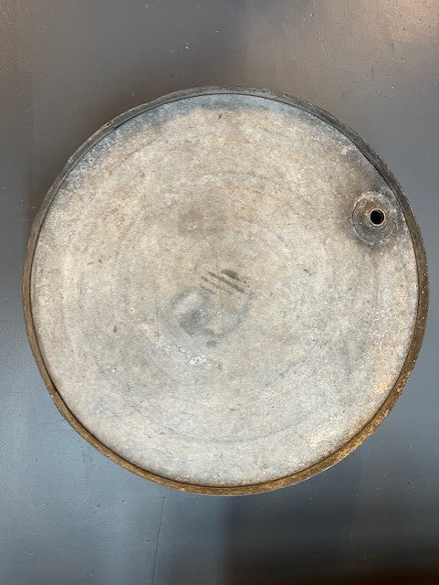Vintage  European Galvanized Wash Tub #5965  Byron