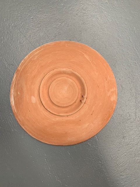 Vintage Hungarian Glazed Ceramic  Plate  #5586  Byron