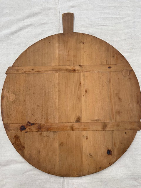 Vintage French Round  Bread Board #6706  Byron