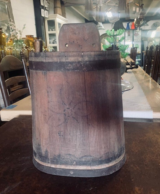 Vintage  European Wooden Churn #4846  Byron