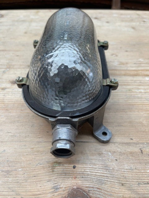 Vintage Czech Bunker Wall  Light  #5976  Byron